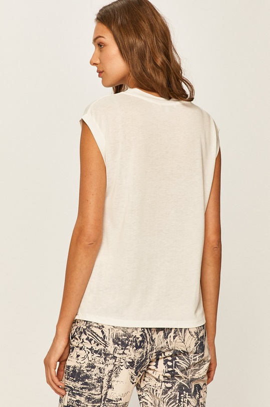 Oblečenie Desigual - Tričko 20SWTK90 biela