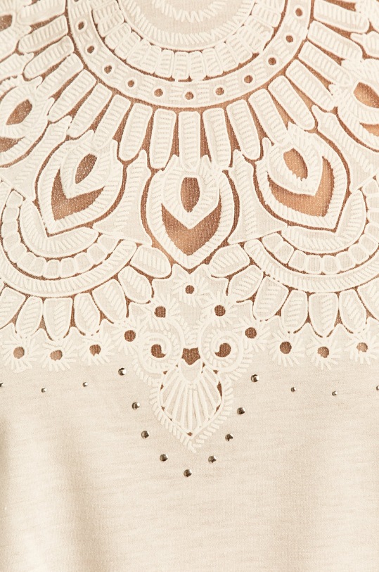 Desigual - Tričko 20SWTK90 biela