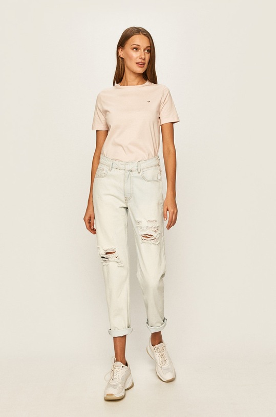 Calvin Klein - Tričko K20K202021 ružová SS21