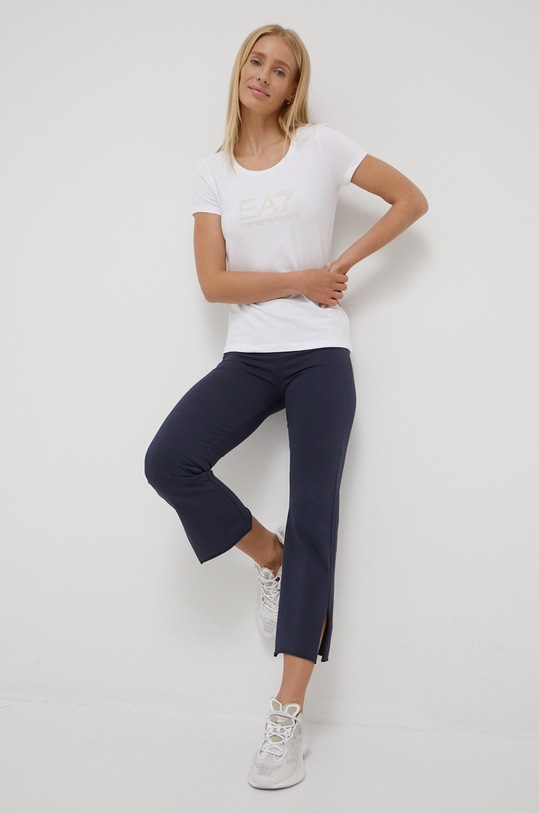 EA7 Emporio Armani - T-shirt 8NTT63.TJ12Z 8NTT63.TJ12Z biały AA00