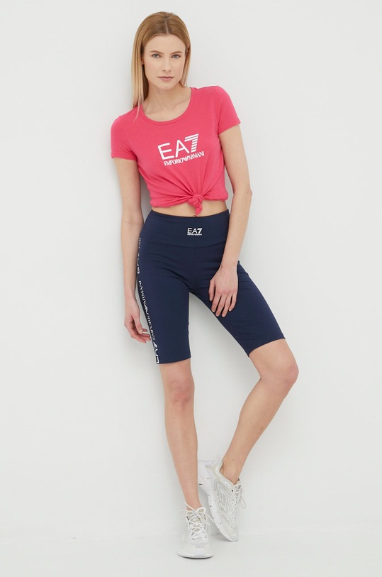 EA7 Emporio Armani - T-shirt 8NTT63.TJ12Z 8NTT63.TJ12Z fioletowy AA00