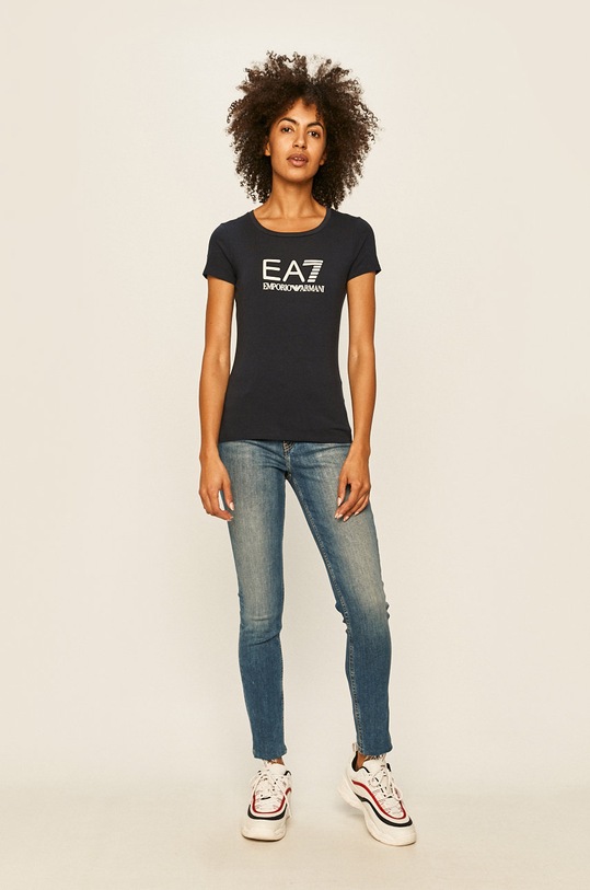 EA7 Emporio Armani - T-shirt 8NTT63.TJ12Z 8NTT63.TJ12Z granatowy AA00