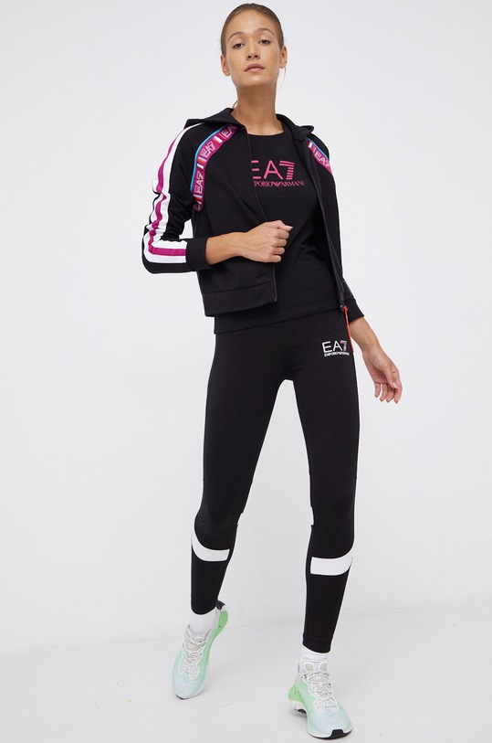 EA7 Emporio Armani - T-shirt 8NTT63.TJ12Z 8NTT63.TJ12Z czarny AA00