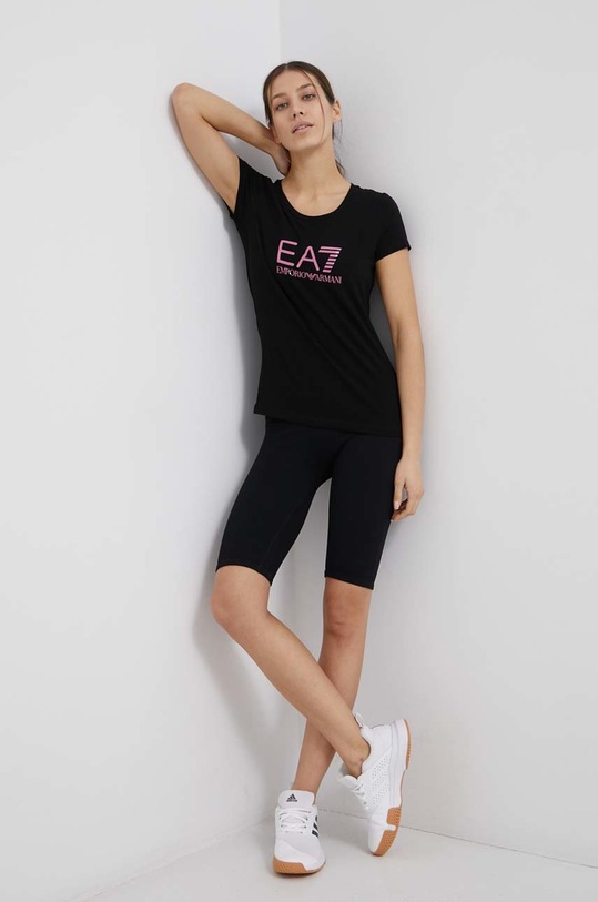 EA7 Emporio Armani - T-shirt 8NTT63.TJ12Z 8NTT63.TJ12Z czarny AA00