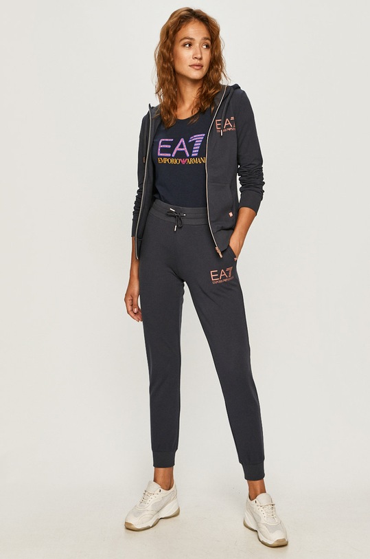 EA7 Emporio Armani - T-shirt 3HTT30.TJ12Z 3HTT30.TJ12Z granatowy SS20
