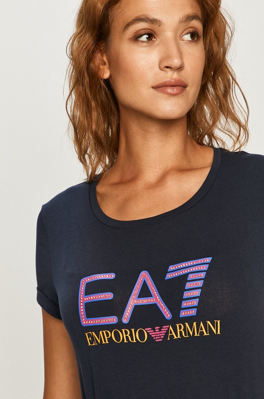 EA7 Emporio Armani - T-shirt 3HTT30.TJ12Z granatowy 3HTT30.TJ12Z