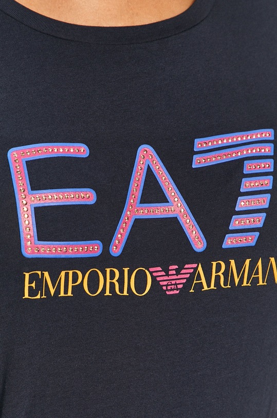 EA7 Emporio Armani - T-shirt 3HTT30.TJ12Z 3HTT30.TJ12Z granatowy