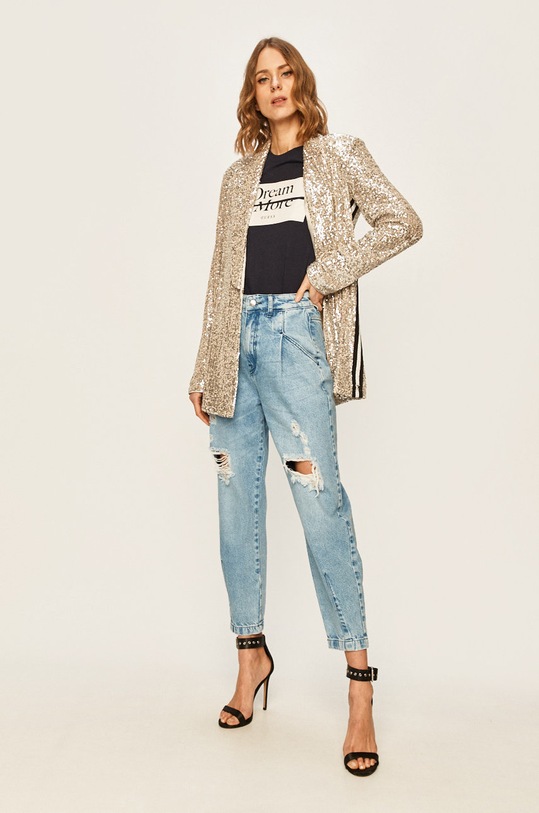 Guess Jeans - Tričko W0GI47.JA900 tmavomodrá SS20