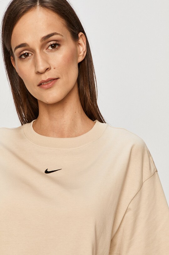 Nike Sportswear - T-shirt beżowy CT2587
