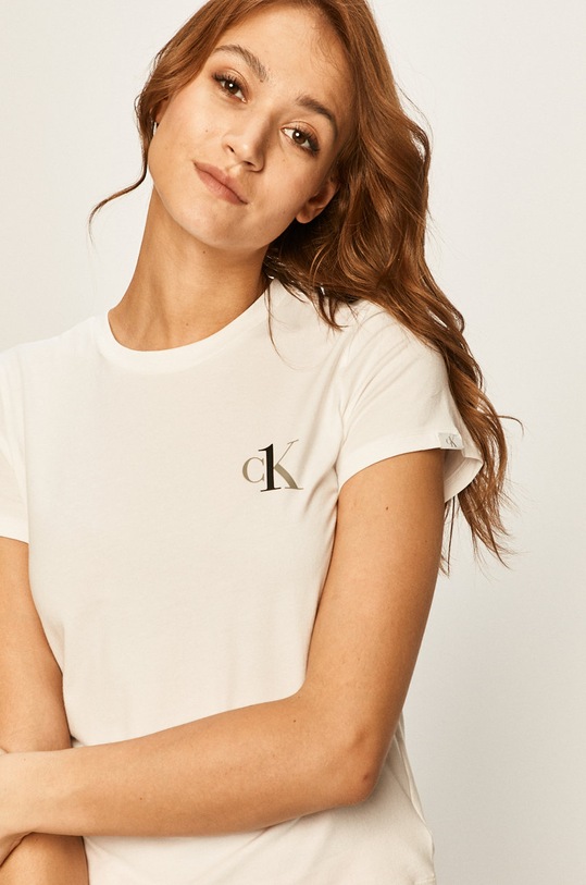 Calvin Klein Underwear - T-shirt CK One biały 000QS6356E