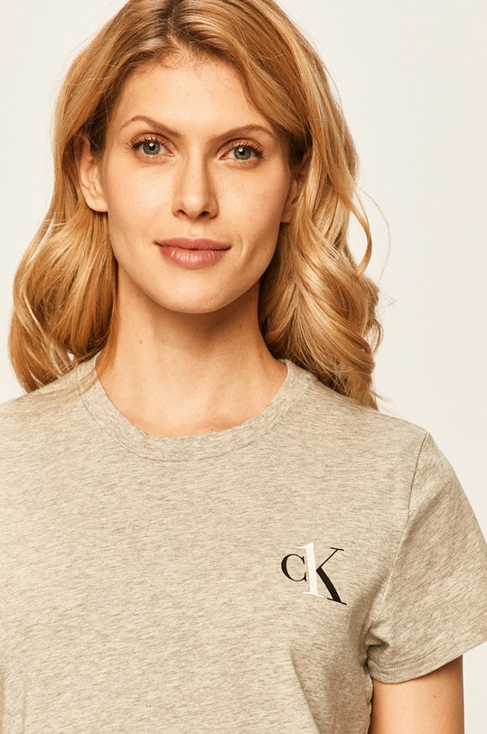 Calvin Klein Underwear - Tričko CK One 000QS6356E sivá AA00