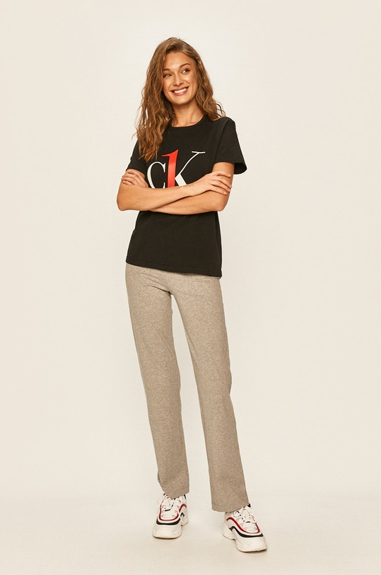 Calvin Klein Underwear tricou 000QS6436E negru AA00