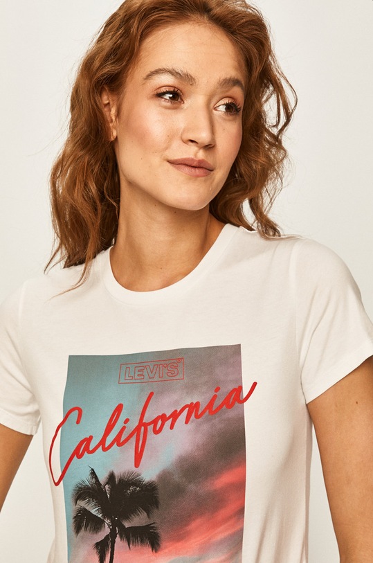 Levi's - Tričko bílá 17369.0917