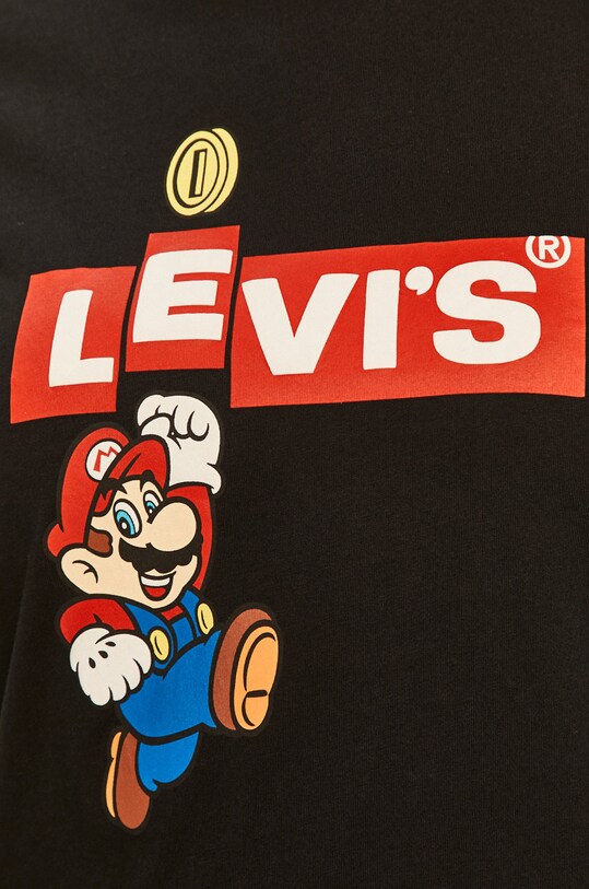Levi's x Super Mario - T-shirt 17369.0908 fekete