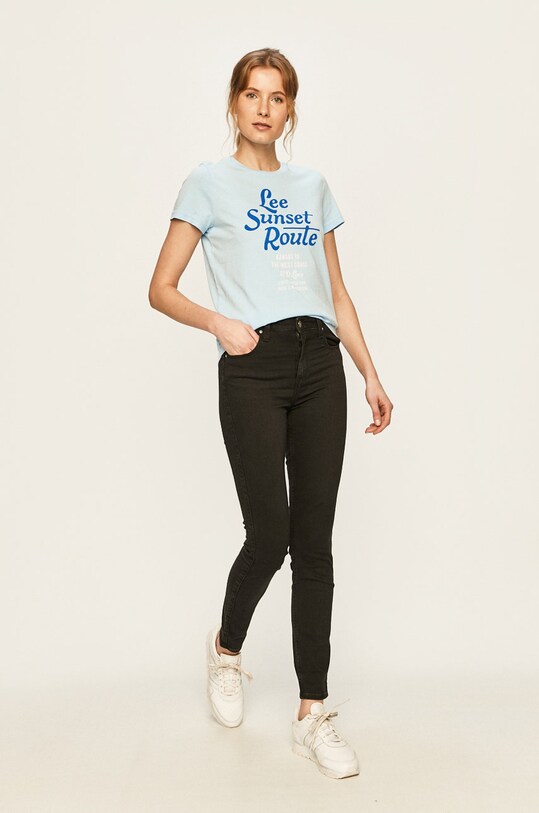 Lee - Tricou L41AEPNR albastru SS20