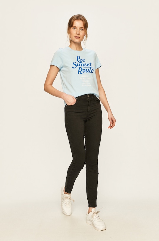 Lee - Μπλουζάκι L41AEPNR μπλε SS20