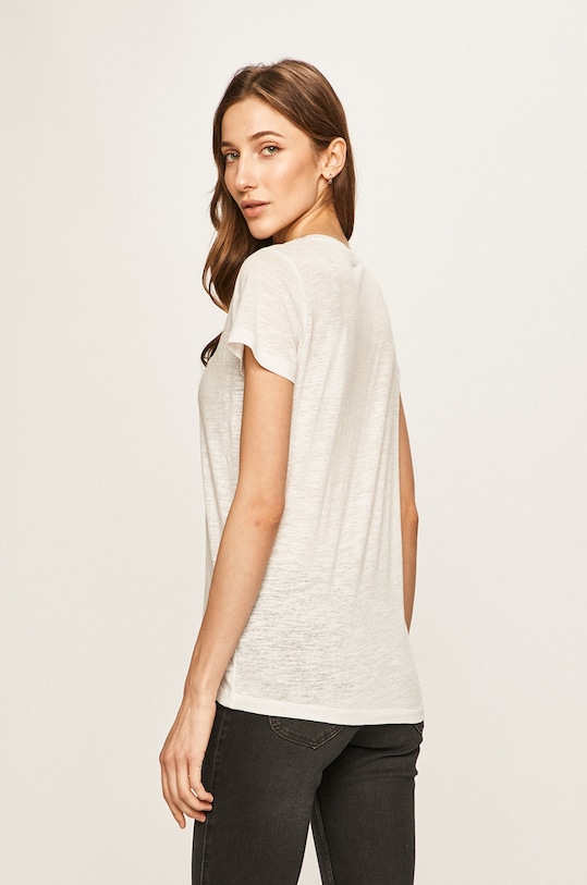 Oblečení Lee - Tričko L41JENLJ bílá