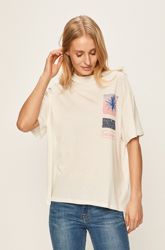 Lee - Tricou print alb L41SBYNQ