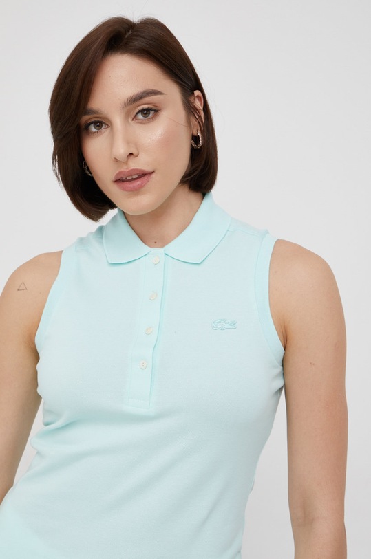 Lacoste top PF5445 turkusowy PF5445