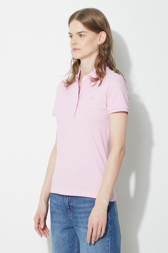 Lacoste polo shirt pink PF5462