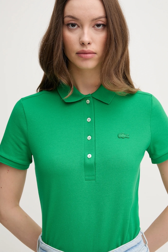 Polo tričko Lacoste zelená PF5462