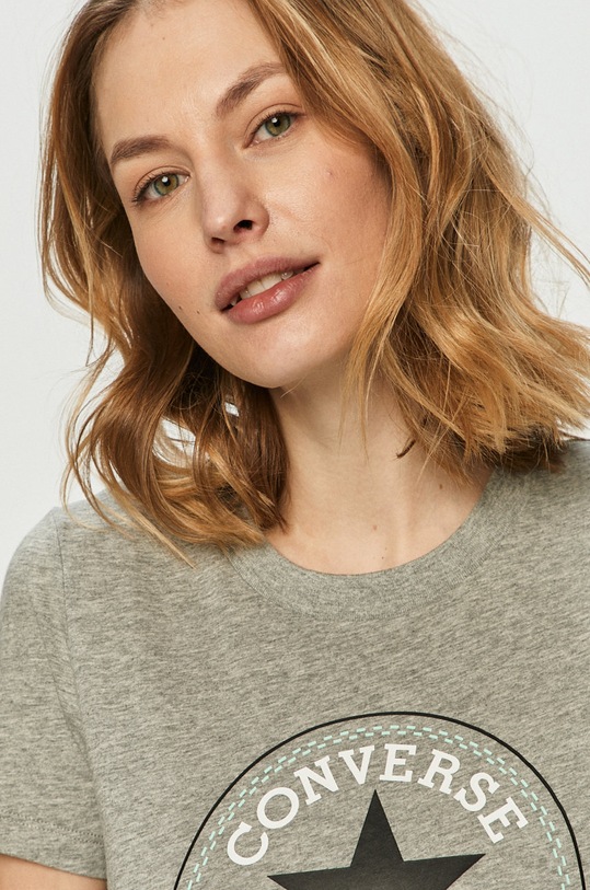 Converse - T-shirt szary 10017759.A10