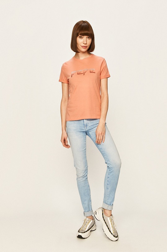 Pepe Jeans - Tričko Maggie PL504080 růžová SS20