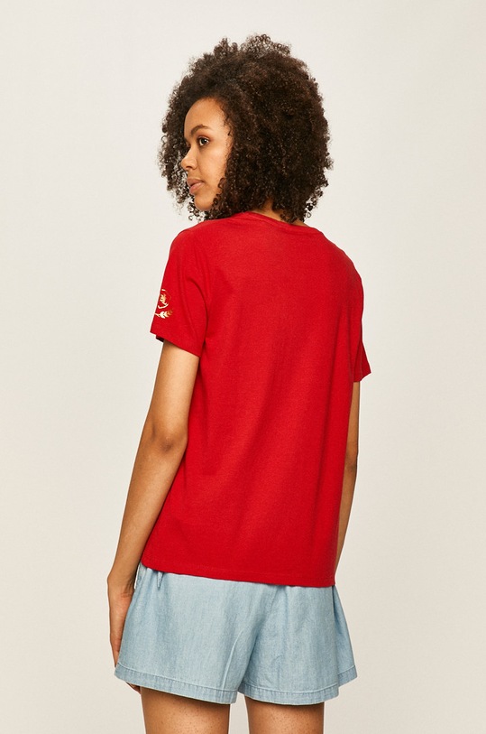 Oblečenie Pepe Jeans - Tričko Lara PL504316 červená