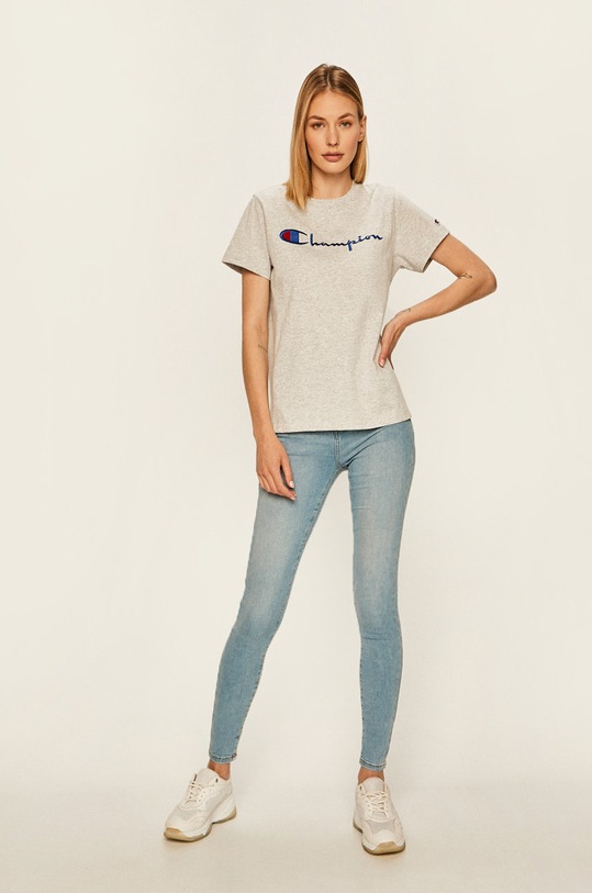 Champion - Majica 110992. siva AW20