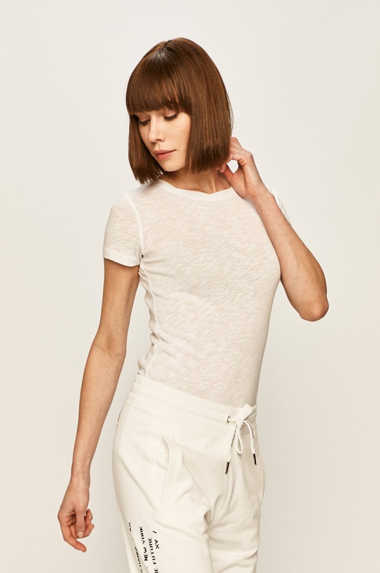 Marc O'Polo - Tričko bavlna biela B01226151115