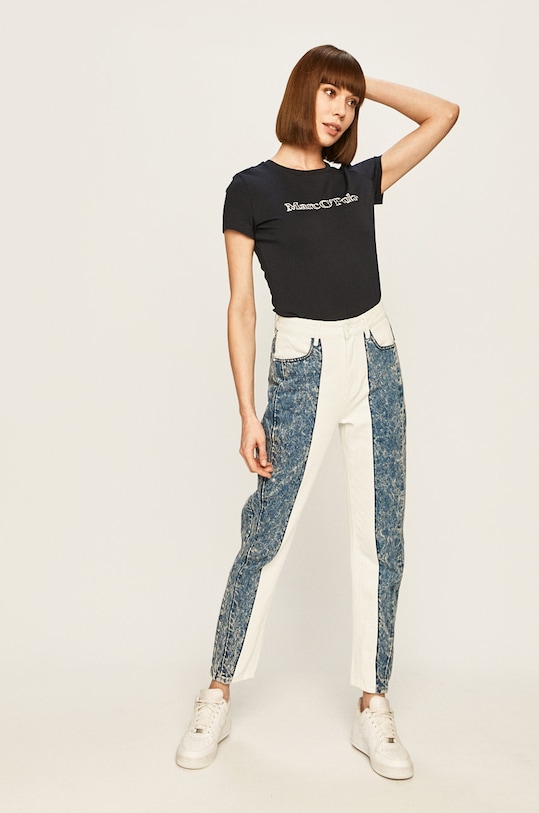 Tričko Marc O'Polo B01229351083 námořnická modř AA00