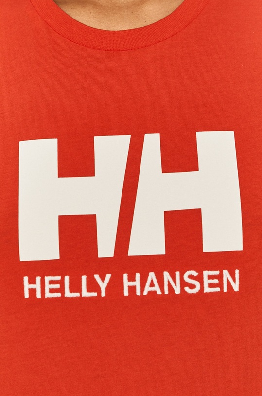 Helly Hansen T-shirt bawełniany 34112 czerwony