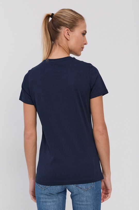 Odzież Helly Hansen T-shirt bawełniany 34112 granatowy