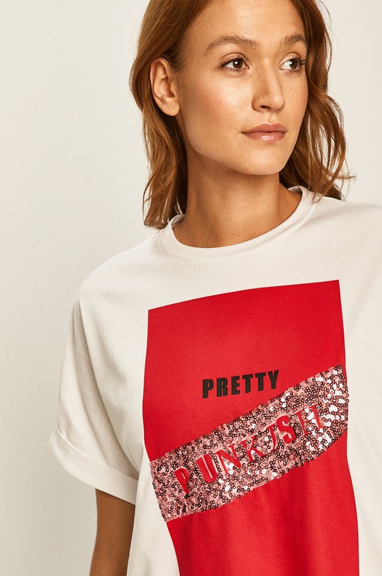 Guess Jeans - Tričko bílá W01I0K.I3Z00