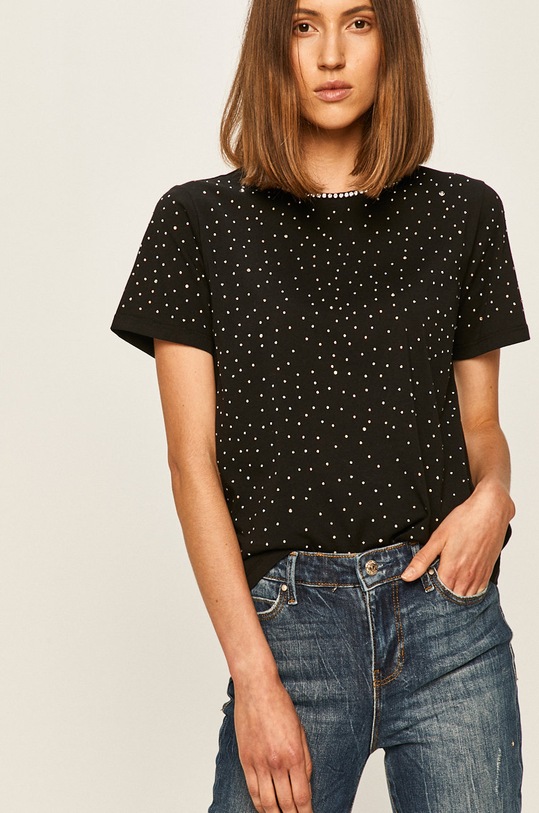 Guess Jeans - Tričko černá W01P92.K7DN0