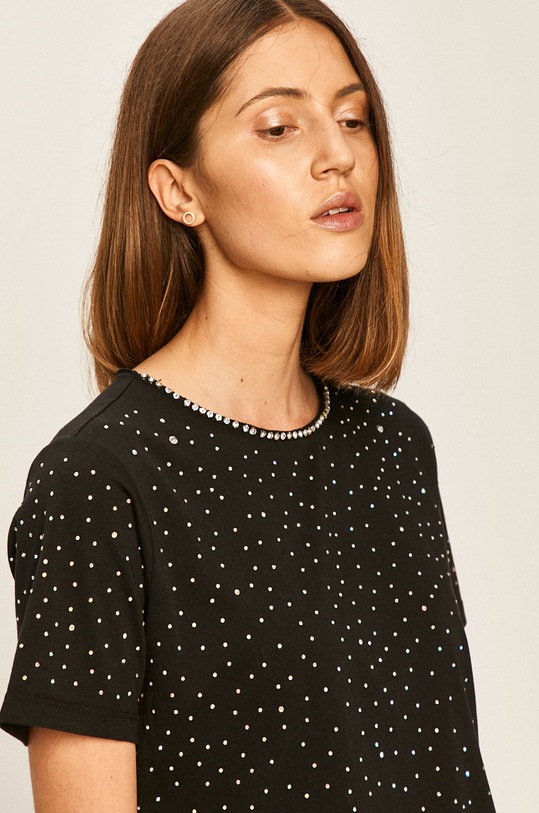 Guess Jeans - Tričko W01P92.K7DN0 černá