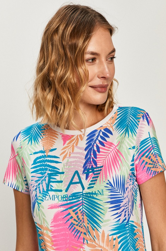 EA7 Emporio Armani - Tričko s elastanom viacfarebná 3HTT17.TJ12Z