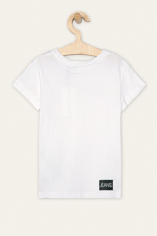 Calvin Klein Jeans - T-shirt dziecięcy 104-176 cm IG0IG00380 IG0IG00380 biały AW20