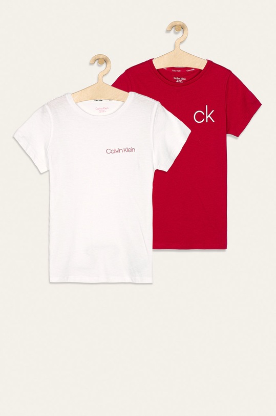 Calvin Klein Underwear - Detské tričko 128-176 cm (2-pak) s elastanom viacfarebná G80G800327