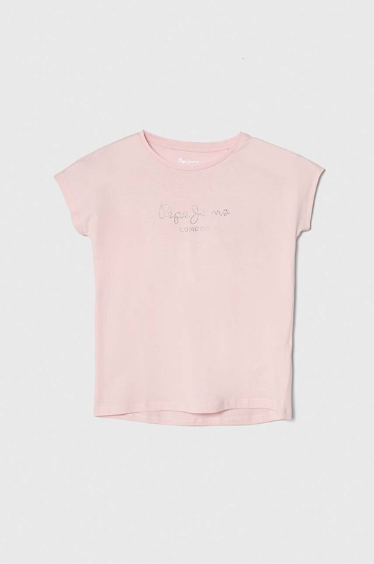 Pepe Jeans t-shirt dziecięcy Nuria 128-178/180 cm różowy PG502460