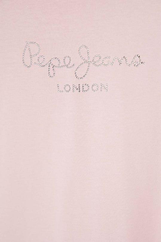 Dziewczynka Pepe Jeans t-shirt dziecięcy Nuria 128-178/180 cm PG502460 różowy