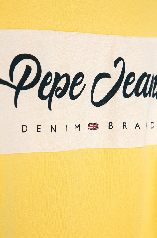 Dievča Pepe Jeans - Detské tričko Maylis 128-180 cm PG502454 žltá