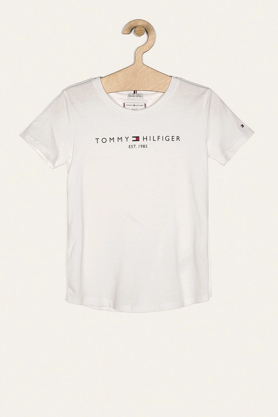 Tommy Hilfiger - Detské tričko 98-176 cm bavlna biela KG0KG05023