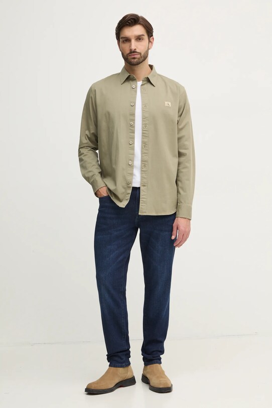 Calvin Klein Jeans - Футболка J30J314544 бежевий AA00