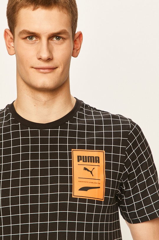 Puma - Tričko 597885 kulatý černá 597885