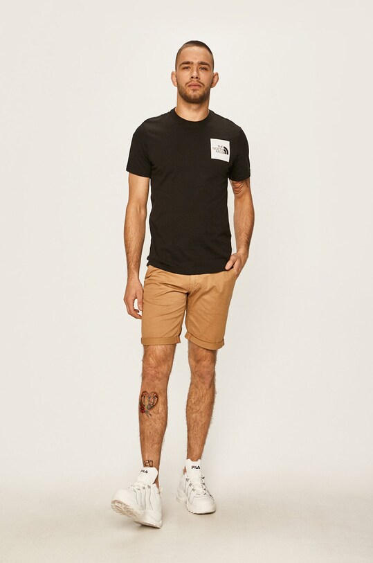 The North Face - Тениска NF00CEQ5JK31 черен SS20