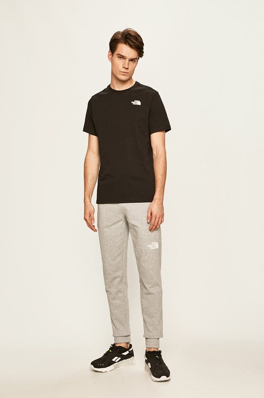 The North Face tricou NF0A2TX2JK31 negru AW20