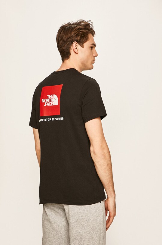 The North Face tricou negru NF0A2TX2JK31