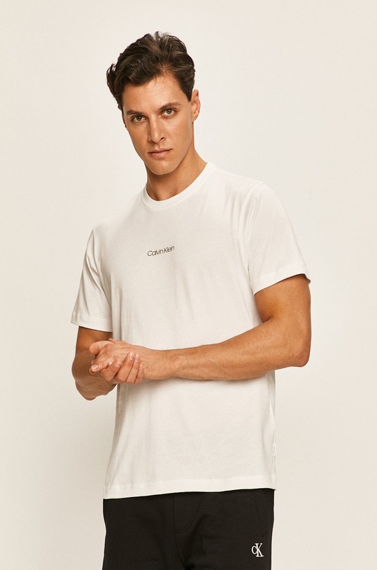 Calvin Klein - Tričko kulatý bílá K10K105175