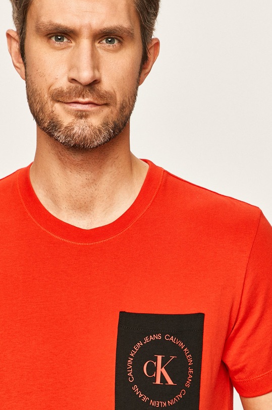 Calvin Klein Jeans - Tričko červená J30J314761